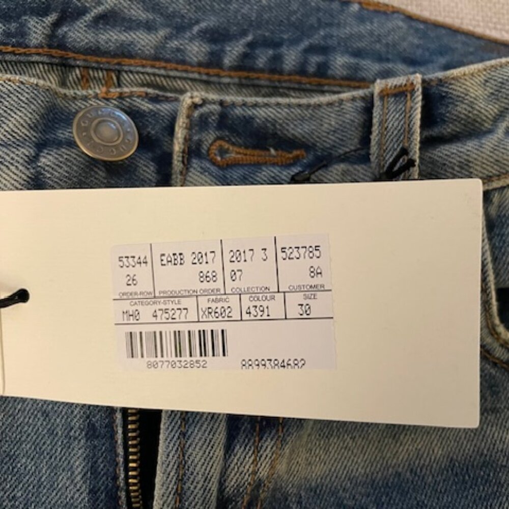 Gucci L’Aveugle Par Amour Distressed Jeans Mens Size 30 (NWT) - Picture 6 of 7